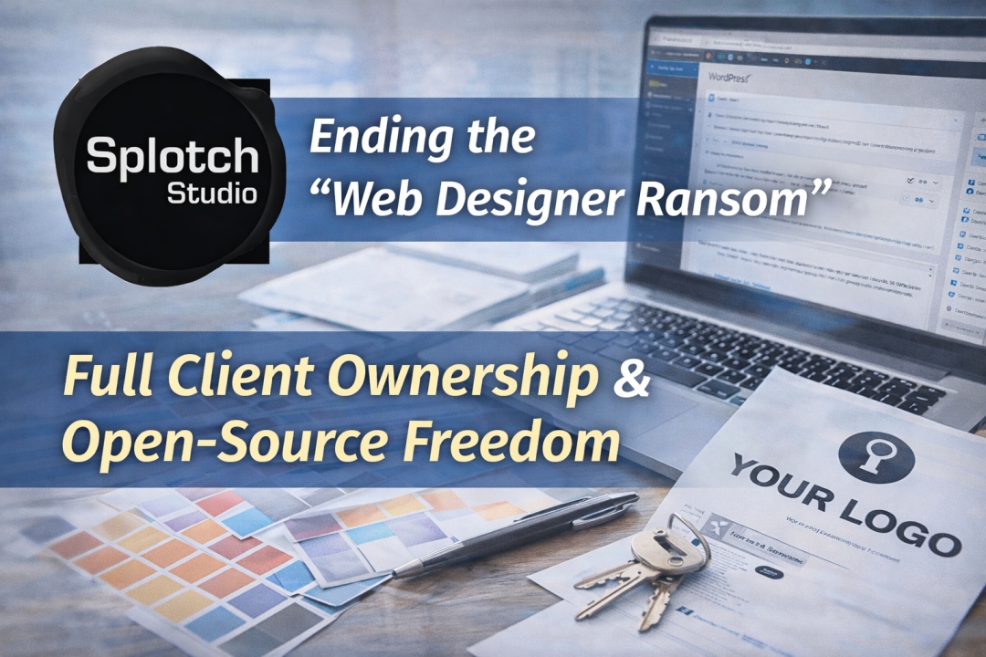 Ending the “Web Designer Ransom”: Splotch Studio Champions Full Client Ownership and Open-Source Freedom