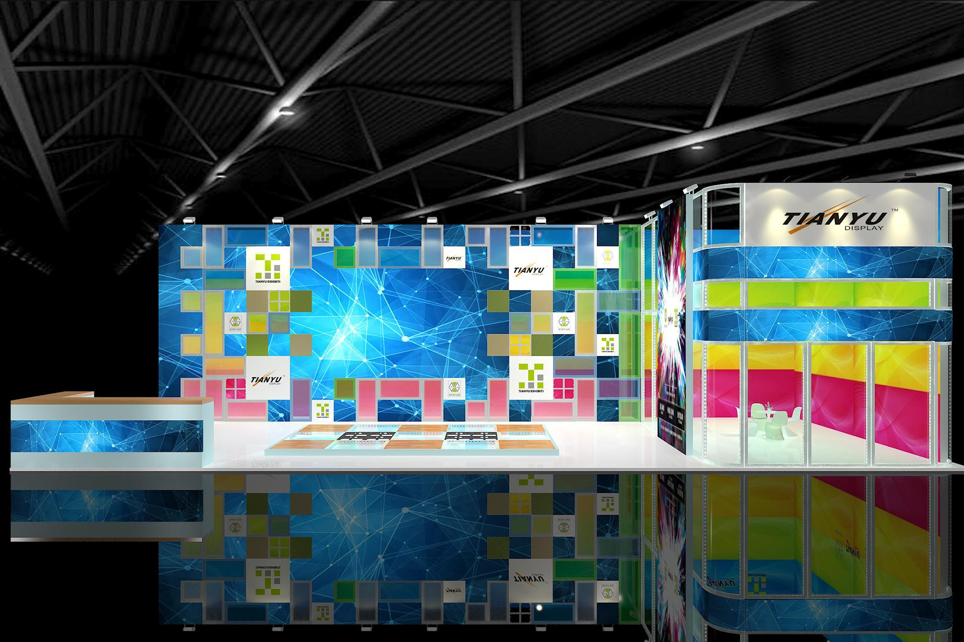 Reusable Fast-Build Modular Displays: Transforming Trade Shows with Efficiency and Style