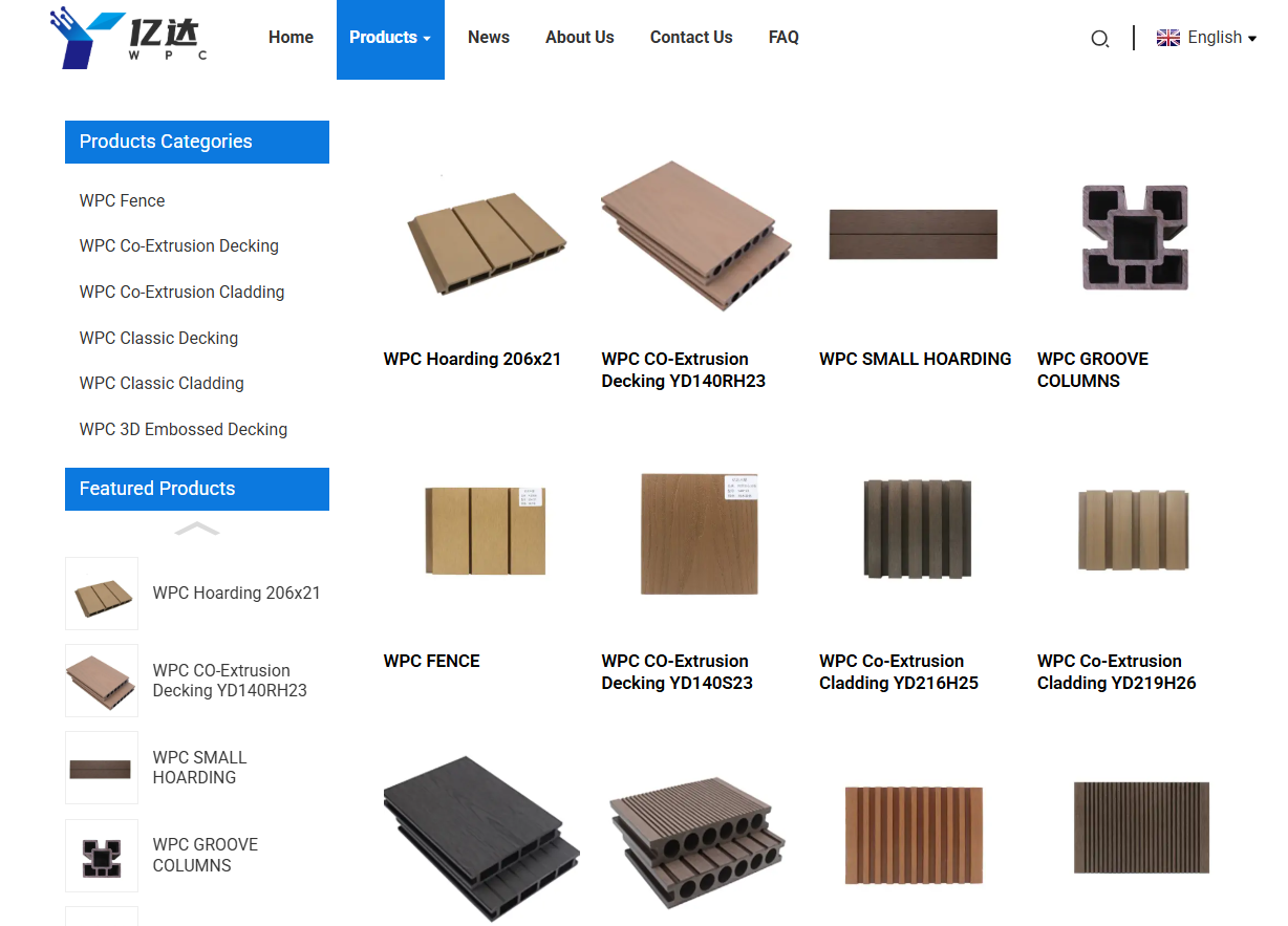 Yida Wood Plastic: Global Leading WPC 3D Embossed Decking Manufacturer Defining the Future of Outdoor Living