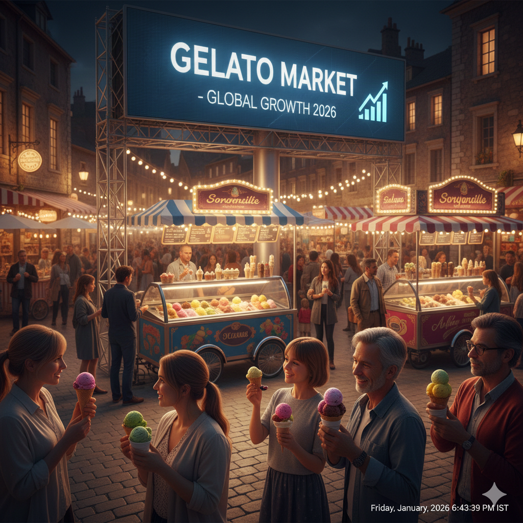 Global Gelato Market Analysis: The Artisanal Renaissance (2026–2036)