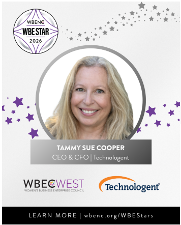 Tammy Sue Cooper of Technologent Named 2026 WBEC-West WBE STAR