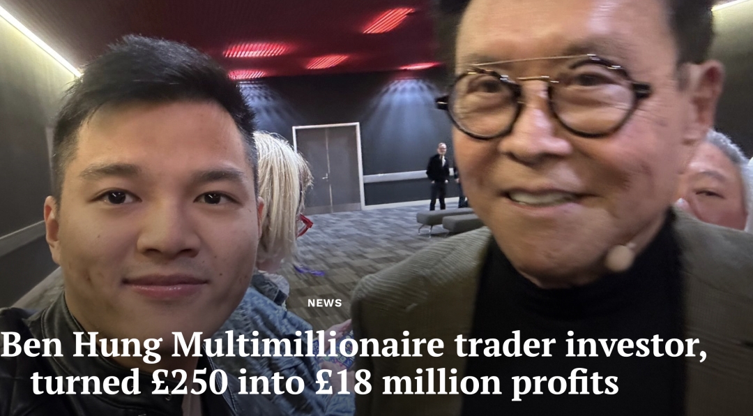 Ben Hung Multimillionaire trader investor, turned £250 into £18 million profits