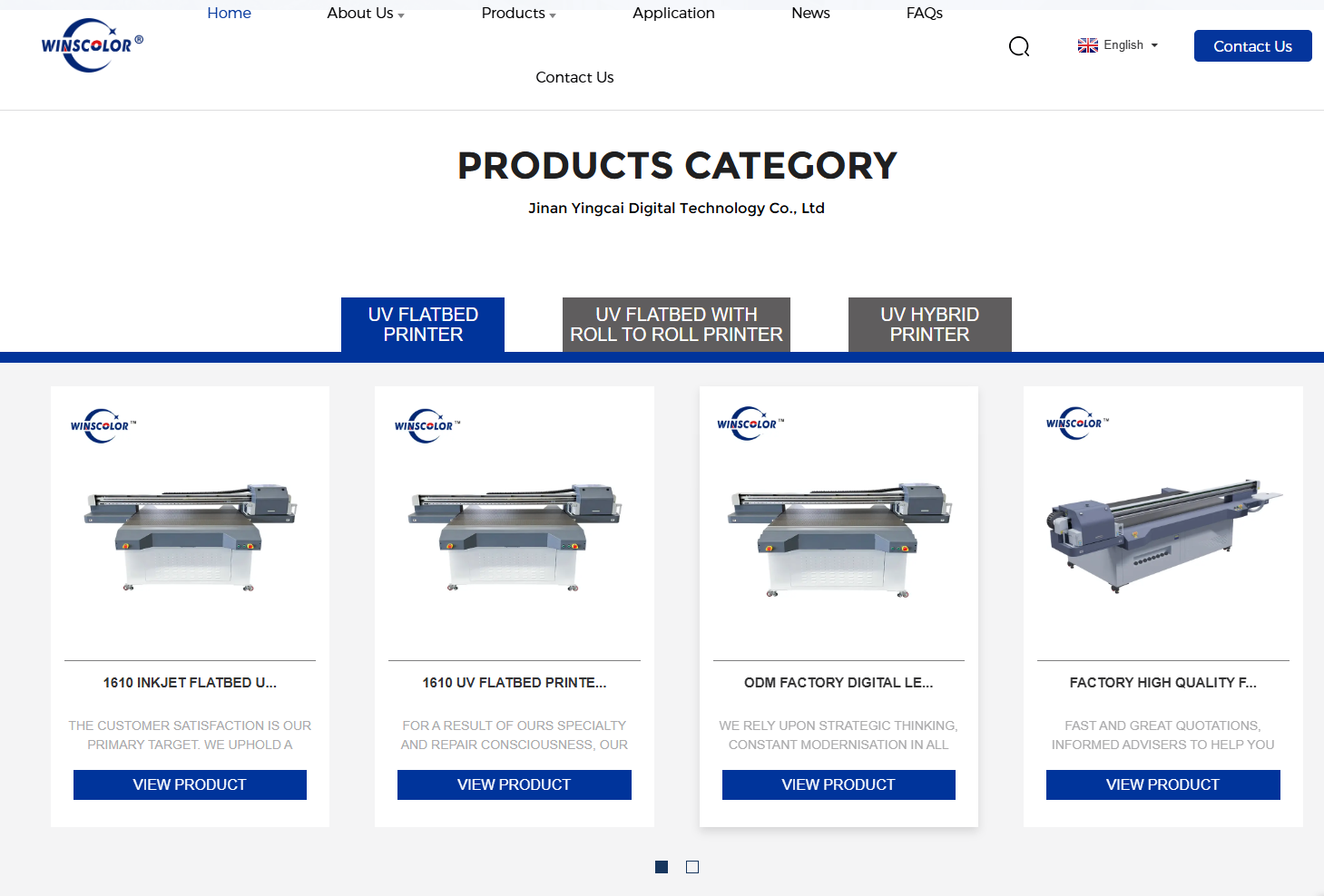 Jinan Yingcai Digital  Global Leading UV Flatbed Printer Manufacturer Shaping the Future of Industrial Printing