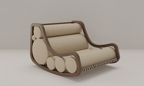 MUSE Design Award-Winning ‘The Column Chair’ Redefines Interactive Seating with Sculptural Adaptability