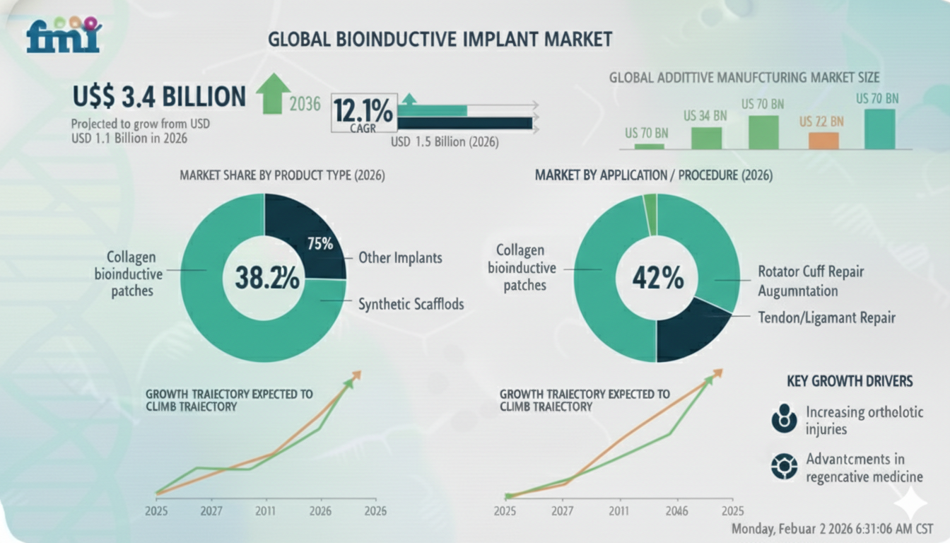 Bioinductive Implant Market Valuation, ROI Potential & Long-Term Growth Prospects 2026–2036