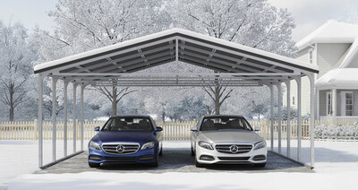ShelterLogic Group Unveils NEW American-Made STEELPEAK™ Carport Series: The Apex of Curb Appeal and Severe Weather Durability