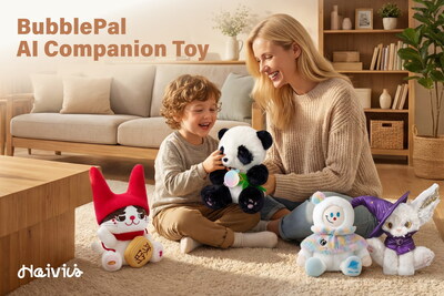 Haivivi Debuts New AI Companion Toys in the U.S., Breathing “Life” into Dolls Through Technology